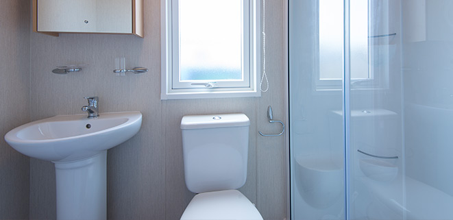 Diamond Caravan Bathroom