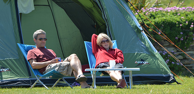 Relax camping at Mother Ivey\\'s Bay