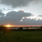Picture of sunrise over Mother Ivey's Bay Holiday park