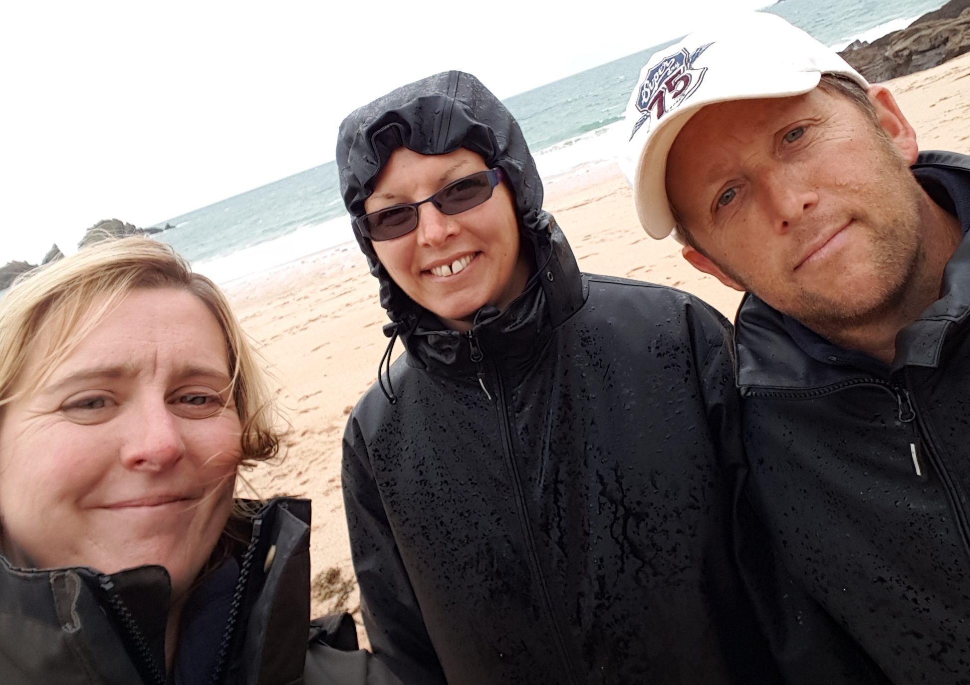 Picture of some Beachwatch participants at Mother Iveys Bay