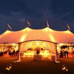 Image of marquee at the Padstow Seafood & Beer Festival