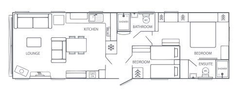 Platinum Caravan layout